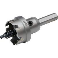 One-Piece Carbide Hole Cutters, 1-1/4", 3/16" Depth of Cut Les Fournitures Industrielles Méga
