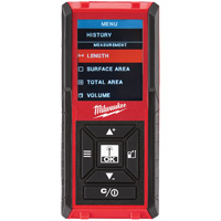 Laser Distance Meter, 0' - 330' (0 m - 100.6 m) Range, Digital (Electronic) Les Fournitures Industrielles Méga