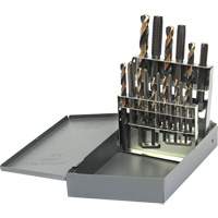 DRILLCO Tap & Drill Set, 18 Pieces Les Fournitures Industrielles Méga