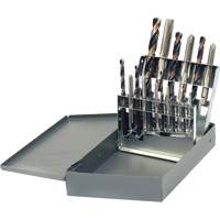DRILLCO Tap & Drill Set, 18 Pieces Les Fournitures Industrielles Méga