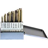 DRILLCO Tap Set, 10 Pieces Les Fournitures Industrielles Méga