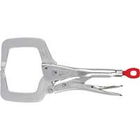Torque Lock Locking Pliers with Regular Jaws, 11" Length, C-Clamp Les Fournitures Industrielles Méga