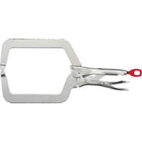 Torque Lock Locking Pliers with Deep Jaws, 9" Length, C-Clamp Les Fournitures Industrielles Méga