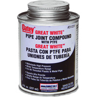 Compos&eacute; pour raccords de tuyaux Great White avec PTFE Les Fournitures Industrielles Méga