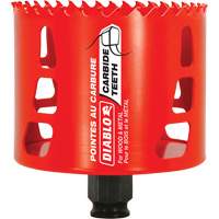 Wood & Metal Hole Saw, 3-1/4", 2-3/8" Depth of Cut, Carbide Les Fournitures Industrielles Méga