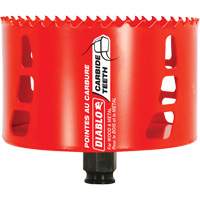 Wood & Metal Hole Saw, 4-1/4", 2-3/8" Depth of Cut, Carbide Les Fournitures Industrielles Méga