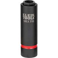 2-in-1 Socket, Impact, 7/16", 5/8" Drive, 6 Points Les Fournitures Industrielles Méga
