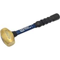 Brass Hammer, 3 lbs. Head Weight, 14" L Les Fournitures Industrielles Méga