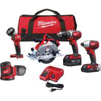 Trousse 5 pi&egrave;ces doutil combin&eacute; M18, Lithium-ion, 18 V Les Fournitures Industrielles Méga
