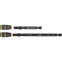 3-in-1 Impact Flip Socket Set, Hex, 1/4" Drive, 3 Pcs Les Fournitures Industrielles Méga