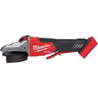 Meuleuse &agrave; frein sans blocage avec interrupteur &agrave; palette plate M18 Fuel, 18 V, Mandrin 5", Lithium-ion Les Fournitures Industrielles Méga