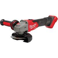 Meuleuse &agrave; frein &agrave; vitesse variable avec interrupteur &agrave; glissi&egrave;re verrouillable M18 Fuel, 18 V, Mandrin 5"/4-1/2", Lithium-ion Les Fournitures Industrielles Méga