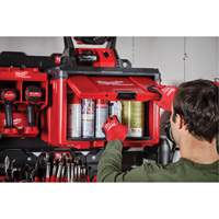 Packout Tool Cabinet, 15" x 15" x 20", Black/Red Les Fournitures Industrielles Méga