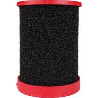Filtre grand format pour aspirateur sec/humide, Mousse, Pour 12 gal. US/9 gal. US/6 gal. US Les Fournitures Industrielles Méga