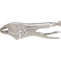 Locking Pliers with Wire Cutter, 5" Length, Curved Jaw Les Fournitures Industrielles Méga