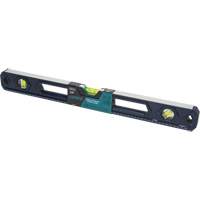 High-Accuracy Level, Box, 2' L, Aluminum, 3, Non-Magnetic Les Fournitures Industrielles Méga
