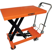 SLC-1100 SLC Series Hydraulic Scissor Lift Cart, 39" L x 21" W, 1100 lbs. Cap. Les Fournitures Industrielles Méga