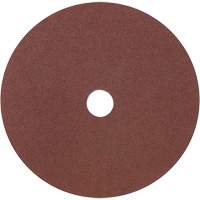 Disque de ponçage en fibre de r&eacute;sine pour meuleuses &agrave; angle — pour l'acier, 7" dia., Grain A60, Oxyde d'aluminium Les Fournitures Industrielles Méga