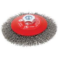 BC514T Crimped Conical Brushes for Angle Grinders Les Fournitures Industrielles Méga