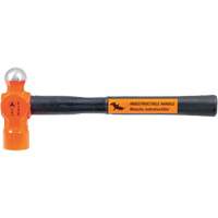 UBP-4814 Marteaux &agrave; panne sph&eacute;rique avec manche indestructible, Poids de la t&ecirc;te 48 oz Les Fournitures Industrielles Méga