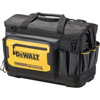 20” PRO Open Mouth Tool Bag, 33 Pockets, Black/Yellow Les Fournitures Industrielles Méga