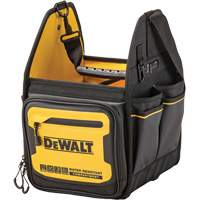 11” Electrician Tote, 34 Pockets, Black/Yellow Les Fournitures Industrielles Méga