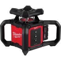 Ensemble de niveau laser rotatif ext&eacute;rieur rouge M18 avec r&eacute;cepteur, 2000' (609,6 m) Les Fournitures Industrielles Méga