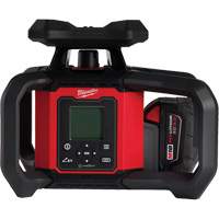 Ensemble de niveau au laser rotatif ext&eacute;rieur rouge &agrave; double pente M18 avec r&eacute;cepteur & t&eacute;l&eacute;commande, 4000' (1219,2 m) Les Fournitures Industrielles Méga