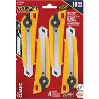 Couteau &agrave; rochet MXP-L avec manche coul&eacute;, 18 mm Les Fournitures Industrielles Méga