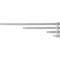 Jeu de rallonges prise, Prise de 3/8", Fini Chrome, 4 M Les Fournitures Industrielles Méga