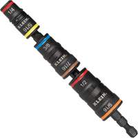 7-in-1 Flip Socket Set, 8 Pcs, Impact, 1/4'' Drive Size Les Fournitures Industrielles Méga