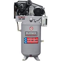 Compresseur d'air biphas&eacute;, 80 gal. (96 gal. US) Les Fournitures Industrielles Méga