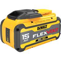 Flexvolt&reg; Max* Battery, Lithium-Ion, 20 V/60 V, 15 Ah Les Fournitures Industrielles Méga