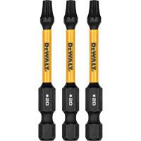 Forets pour tournevis &agrave; chocs FLEXTORQ 3 mcx, Torx, T-20, Prise 1/4" Les Fournitures Industrielles Méga