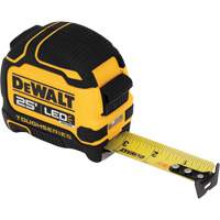 TOUGHSERIES LED Lighted Tape Measure, 25' Les Fournitures Industrielles Méga