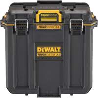 Boîte &agrave; outils compacte et profonde ToughSystem 2.0, 10" x 15-7/20" x 13-4/5", Noir/Jaune Les Fournitures Industrielles Méga