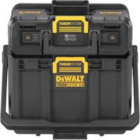 Baladeuse ajustable ToughSystem 2.0 avec rangement, 16" x 11" x 14", Noir/Jaune Les Fournitures Industrielles Méga