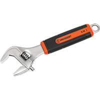 Adjustable Wrench, 6" L, 26 mm/1-4/5" Max Width, Chrome/Polished Les Fournitures Industrielles Méga