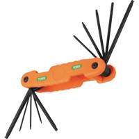 Jeu pliant de cl&eacute;s hexagonales Pro, 10 mcx, Torx Les Fournitures Industrielles Méga