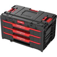 Arx&reg; 3-Drawer Toolbox, 23-1/10" x 15" x 13-2/5", Black Les Fournitures Industrielles Méga