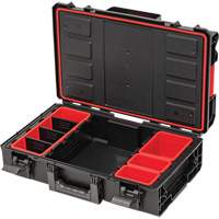 Arx Small Toolbox, 23" x 15" x 7-1/2", Black Les Fournitures Industrielles Méga