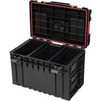 Arx Large Toolbox, 23" x 15-1/5" x 16-1/2", Black Les Fournitures Industrielles Méga
