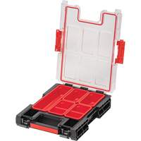 Arx Medium Organizer with Bins, 10-3/10" x 14-3/10" x 3", Black Les Fournitures Industrielles Méga
