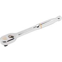 120XP Full Polish Chrome Teardrop Ratchet, 3/8" Drive, Ergonomic Handle Les Fournitures Industrielles Méga