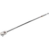 120XP Full Polish Chrome Extra Long Handle Teardrop Ratchet, 3/8" Drive, Ergonomic Handle Les Fournitures Industrielles Méga