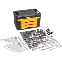 12-Point Mechanics Tool Set in 3 Drawer Storage Box Les Fournitures Industrielles Méga