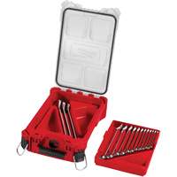 SAE Wrench Set with PackOut Compact Organizer, Combination, 15 Pieces, Imperial Les Fournitures Industrielles Méga