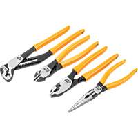 PITBULL Mixed Dual Material Plier Set, 4 Pieces Les Fournitures Industrielles Méga