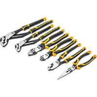 PITBULL Dual Material Mixed Plier Set, 6 Pieces Les Fournitures Industrielles Méga