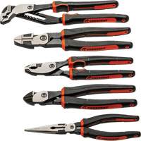 Z2 Mixed Dual Material Plier Set, 5 Pieces Les Fournitures Industrielles Méga